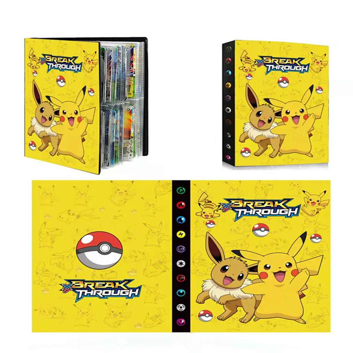 2022 Album Pokemon Cards Album Book Cartoon  Anime New 240PCS Game Card VMAX GX EX Holder Collection Folder Kid Cool Toy Gift