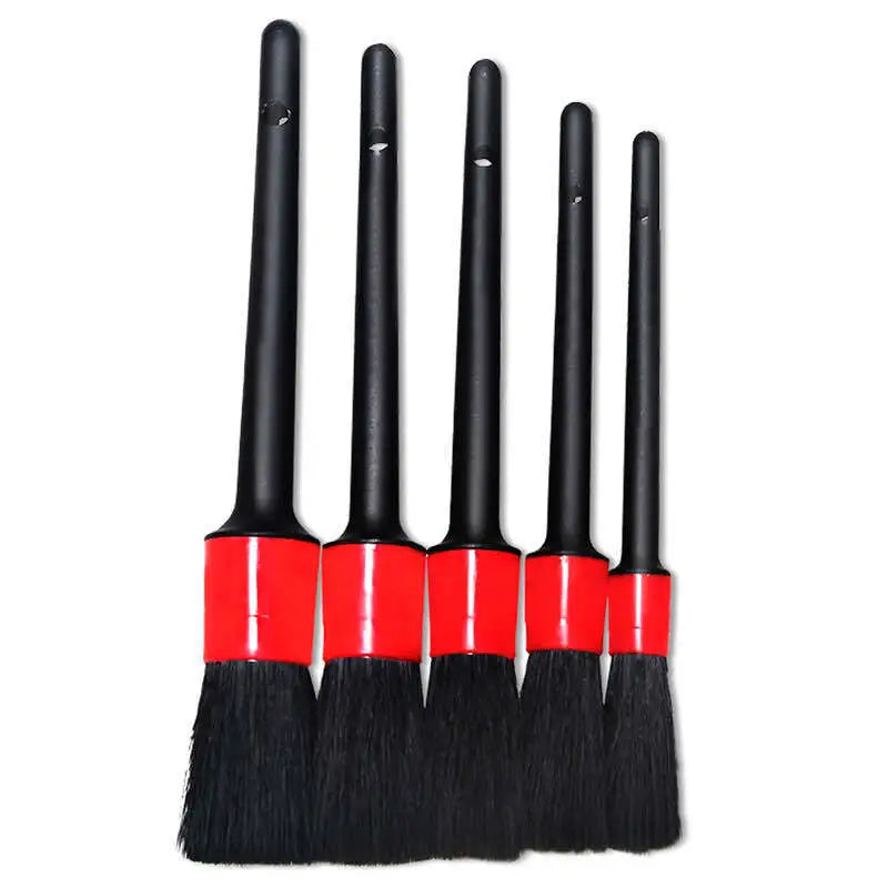 1pcs/5pcs Detailing Brush Set Car Brushes Car Detailing Brush For Car Cleaning Detailing Brush Dashboard Air Outlet Wheel Brush