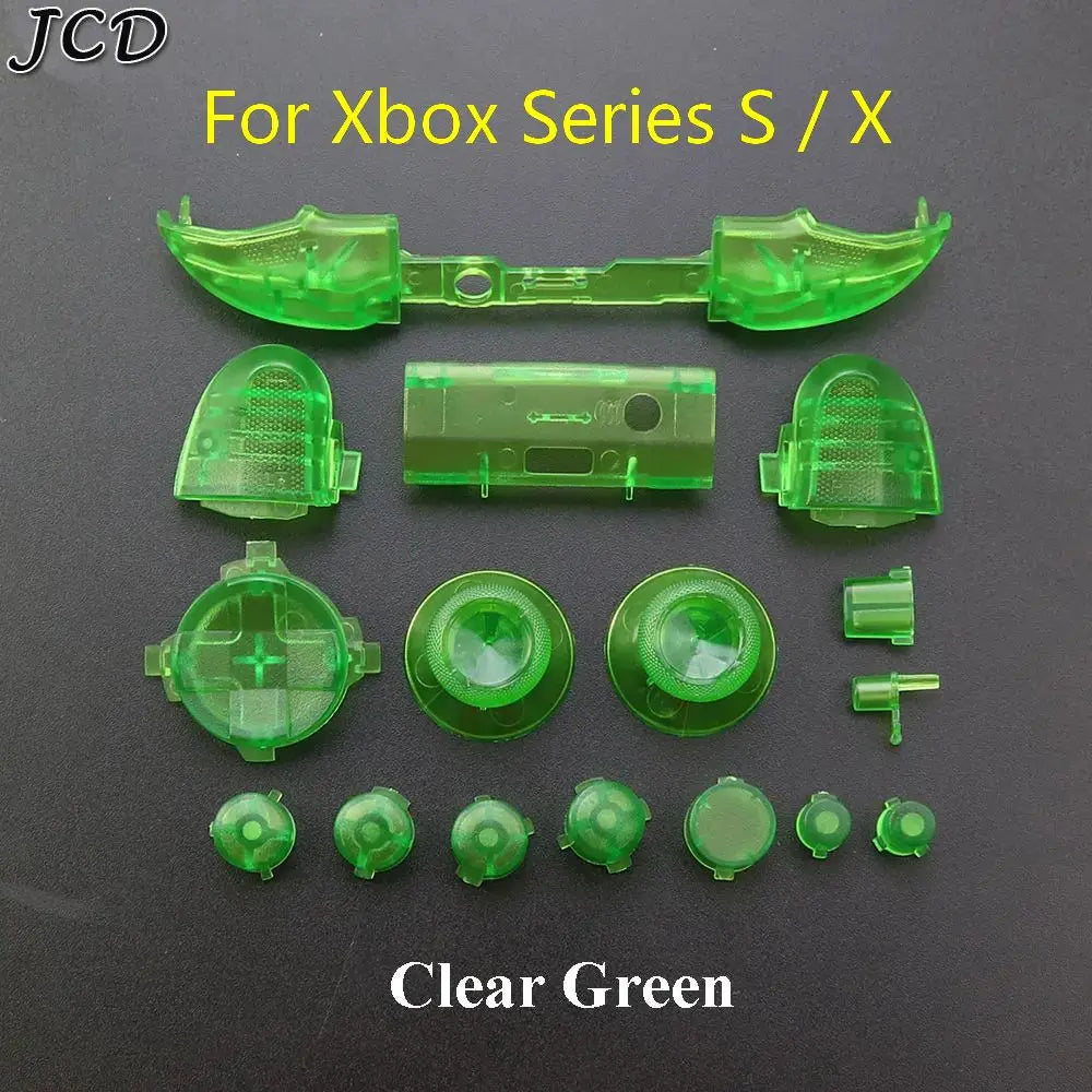1Set For Xbox Series X S Controller LB RB Bumpers Trigger buttons kit L R LB RB Bumper Trigger Buttons Mod Kit Game Accessories