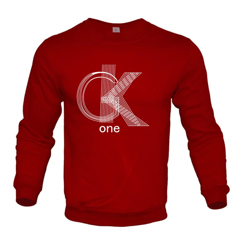Spring And Autumn Clothing O Neck Pullover Long Sleeved Sweatshirts Men Women Fashion Casual Top Tracksuit Sweatshirt For